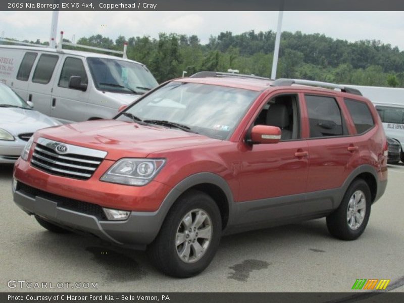 Copperhead / Gray 2009 Kia Borrego EX V6 4x4