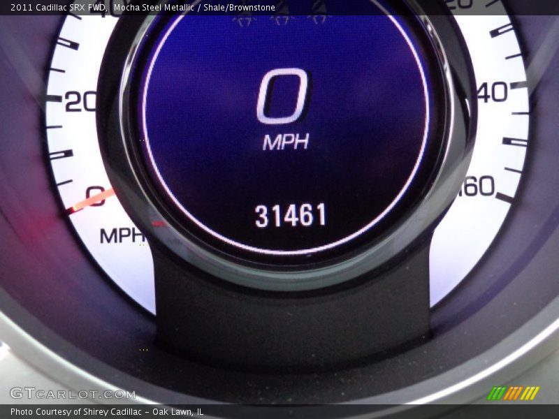 Mocha Steel Metallic / Shale/Brownstone 2011 Cadillac SRX FWD