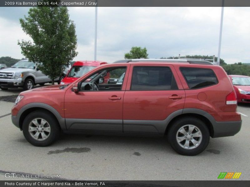 Copperhead / Gray 2009 Kia Borrego EX V6 4x4