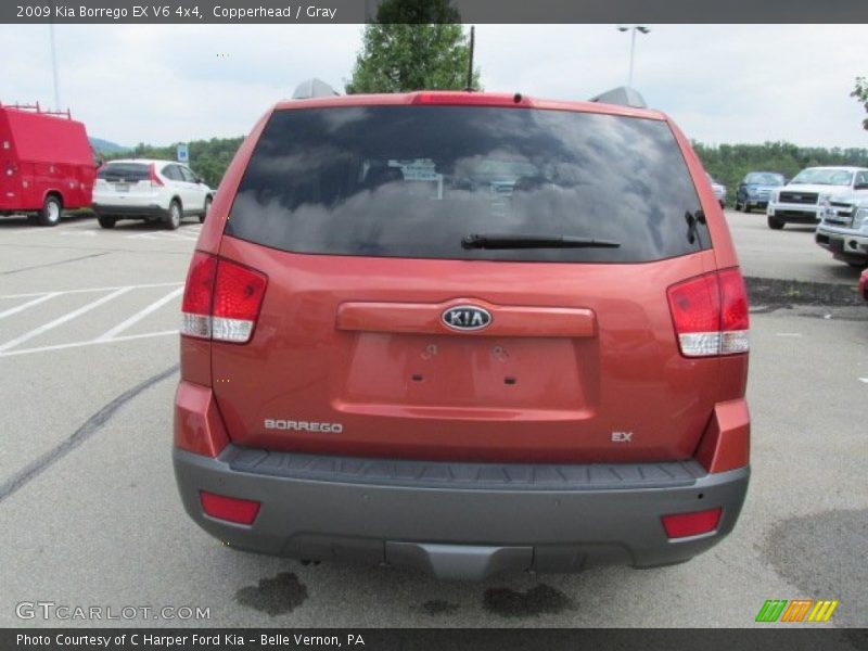 Copperhead / Gray 2009 Kia Borrego EX V6 4x4