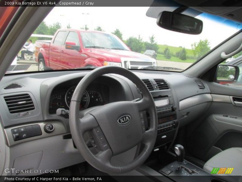 Copperhead / Gray 2009 Kia Borrego EX V6 4x4