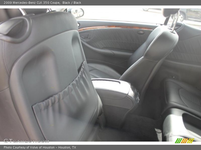 Black / Black 2009 Mercedes-Benz CLK 350 Coupe