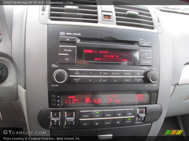 Copperhead / Gray 2009 Kia Borrego EX V6 4x4