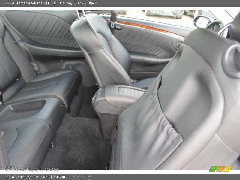 Black / Black 2009 Mercedes-Benz CLK 350 Coupe