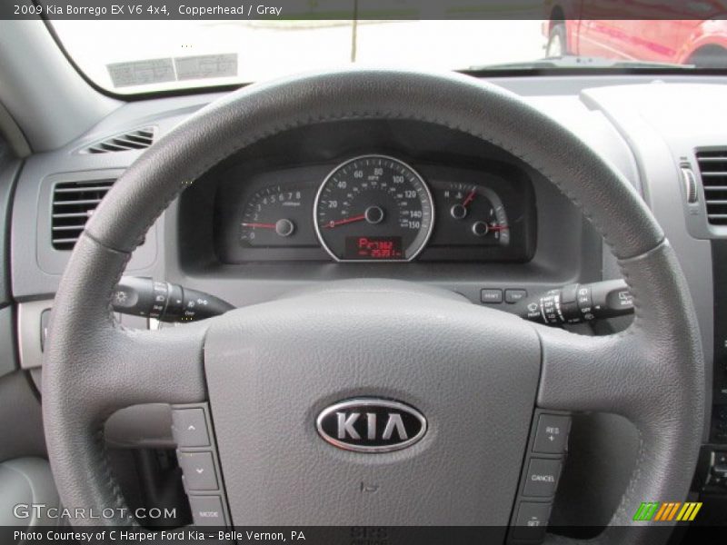 Copperhead / Gray 2009 Kia Borrego EX V6 4x4