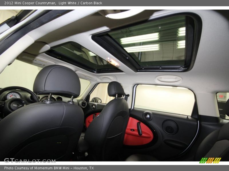 Light White / Carbon Black 2012 Mini Cooper Countryman