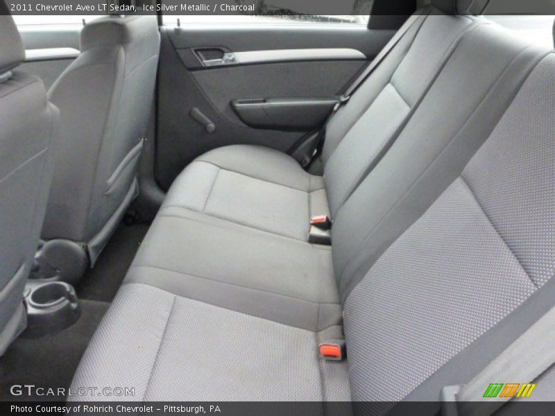 Ice Silver Metallic / Charcoal 2011 Chevrolet Aveo LT Sedan