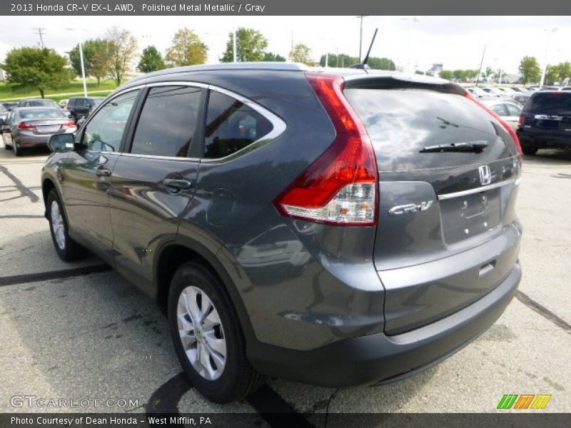 Polished Metal Metallic / Gray 2013 Honda CR-V EX-L AWD