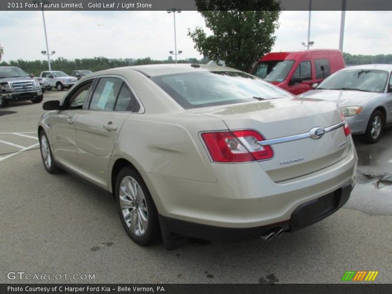 Gold Leaf / Light Stone 2011 Ford Taurus Limited