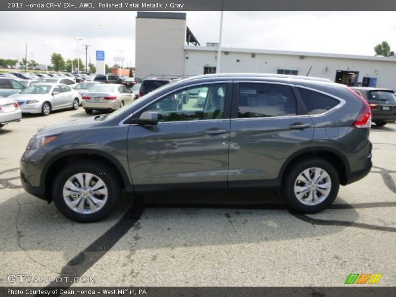 Polished Metal Metallic / Gray 2013 Honda CR-V EX-L AWD