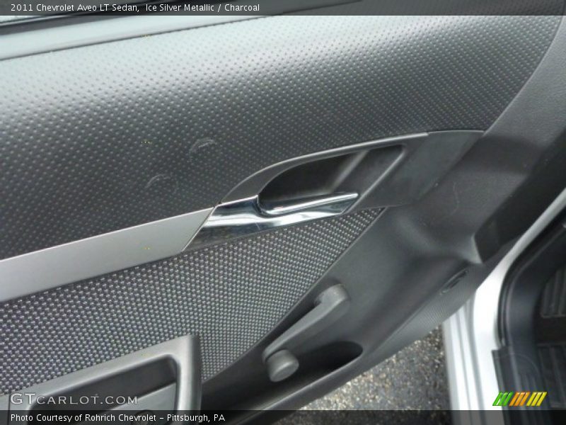 Ice Silver Metallic / Charcoal 2011 Chevrolet Aveo LT Sedan