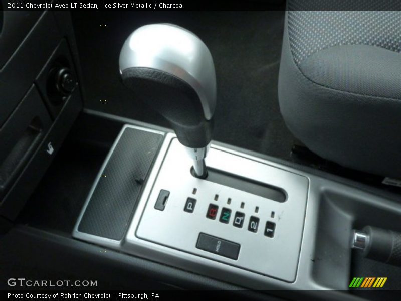 Ice Silver Metallic / Charcoal 2011 Chevrolet Aveo LT Sedan