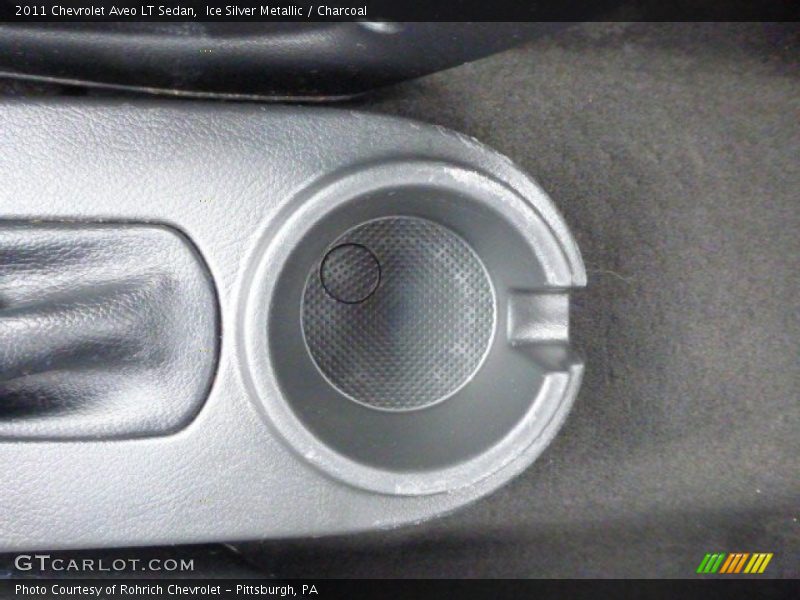 Ice Silver Metallic / Charcoal 2011 Chevrolet Aveo LT Sedan