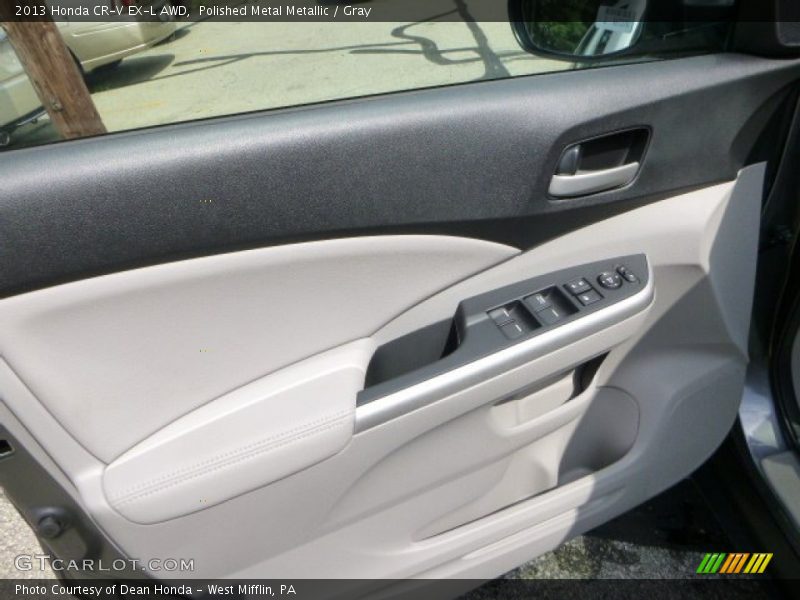 Polished Metal Metallic / Gray 2013 Honda CR-V EX-L AWD