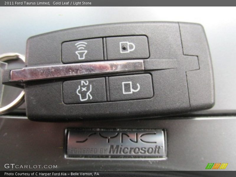 Keys of 2011 Taurus Limited
