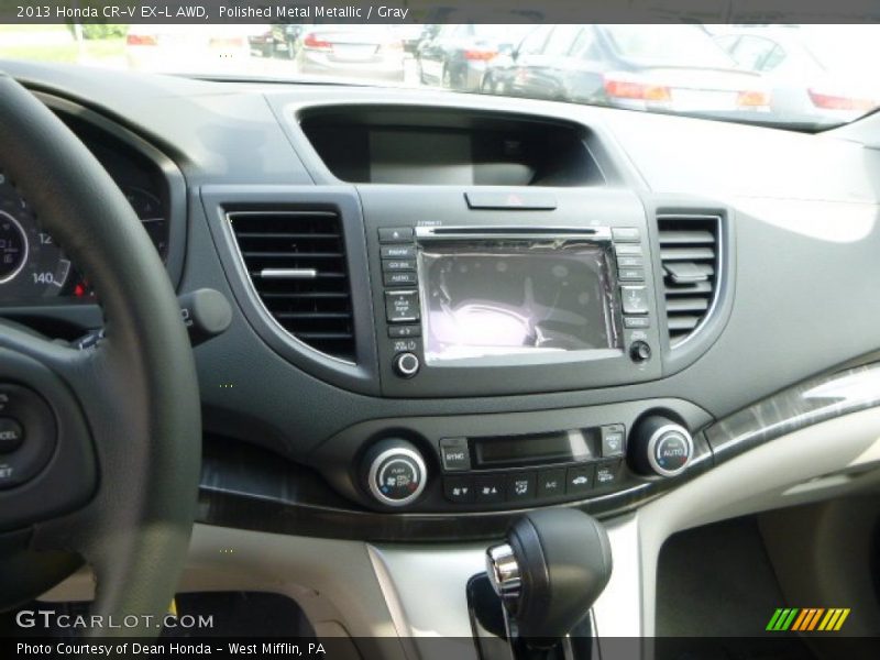 Polished Metal Metallic / Gray 2013 Honda CR-V EX-L AWD