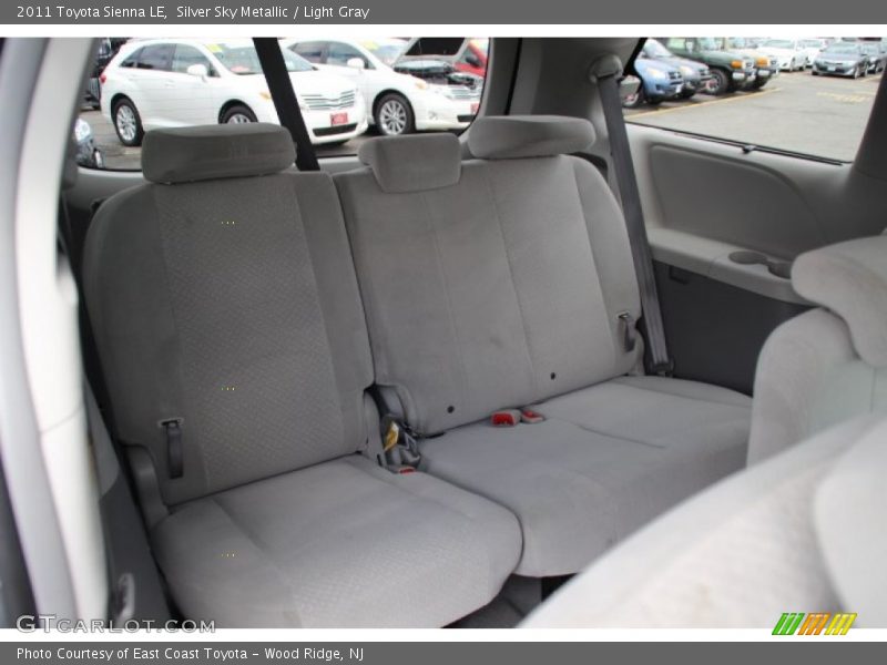 Silver Sky Metallic / Light Gray 2011 Toyota Sienna LE