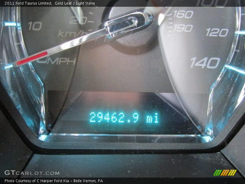 Gold Leaf / Light Stone 2011 Ford Taurus Limited