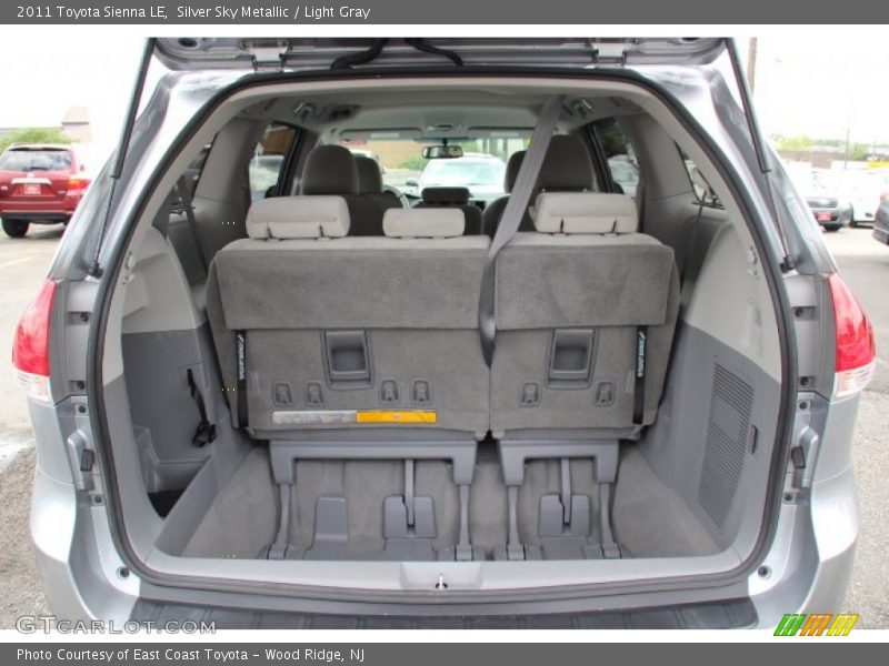 Silver Sky Metallic / Light Gray 2011 Toyota Sienna LE