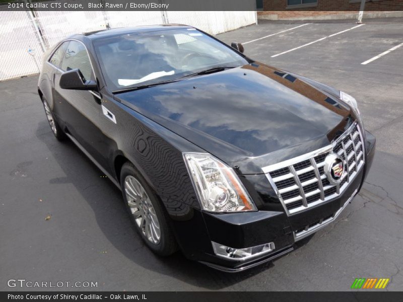 Black Raven / Ebony/Ebony 2014 Cadillac CTS Coupe