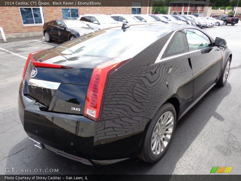 Black Raven / Ebony/Ebony 2014 Cadillac CTS Coupe