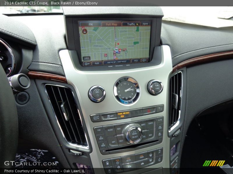 Black Raven / Ebony/Ebony 2014 Cadillac CTS Coupe