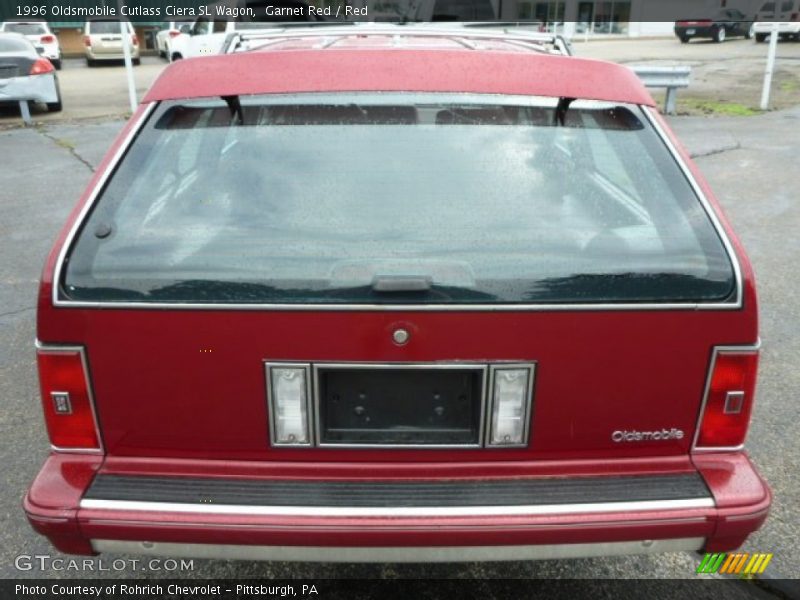Garnet Red / Red 1996 Oldsmobile Cutlass Ciera SL Wagon