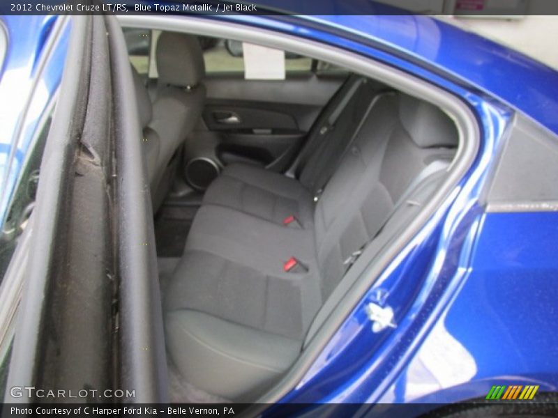 Blue Topaz Metallic / Jet Black 2012 Chevrolet Cruze LT/RS