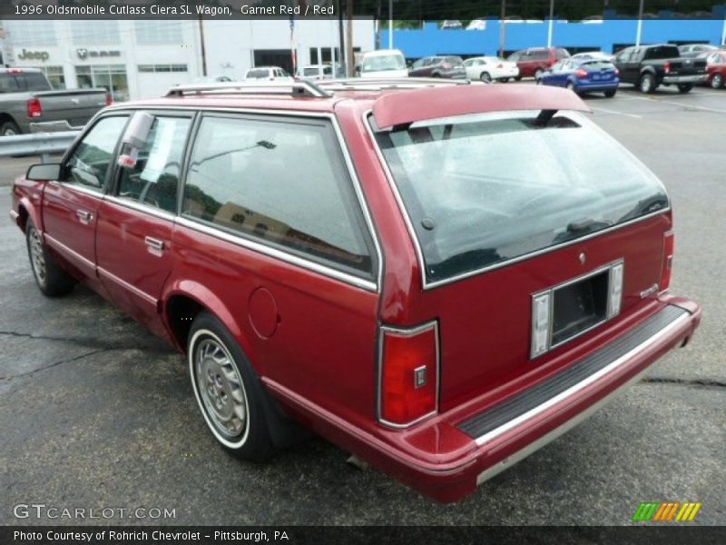 Garnet Red / Red 1996 Oldsmobile Cutlass Ciera SL Wagon