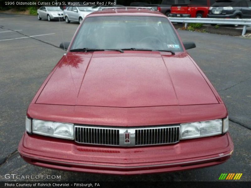 Garnet Red / Red 1996 Oldsmobile Cutlass Ciera SL Wagon