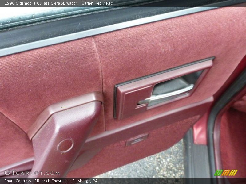 Garnet Red / Red 1996 Oldsmobile Cutlass Ciera SL Wagon