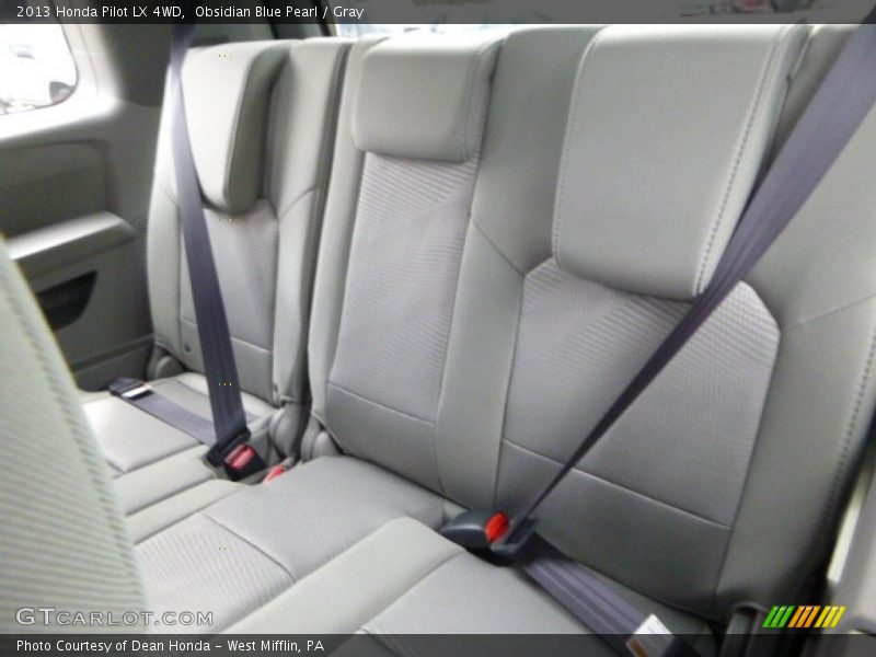 Obsidian Blue Pearl / Gray 2013 Honda Pilot LX 4WD