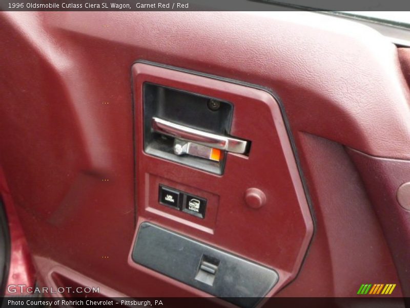 Garnet Red / Red 1996 Oldsmobile Cutlass Ciera SL Wagon