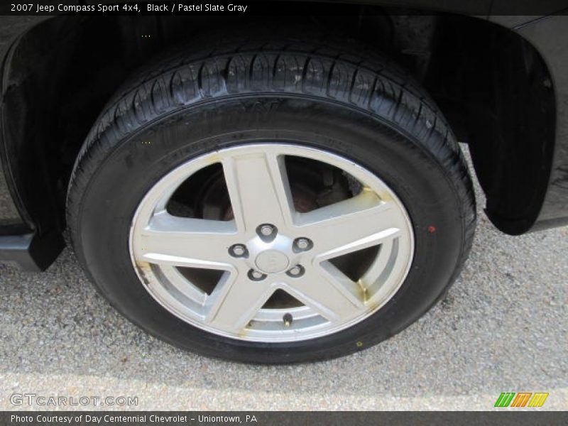 Black / Pastel Slate Gray 2007 Jeep Compass Sport 4x4
