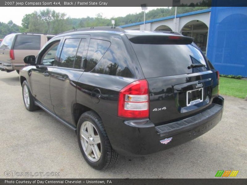 Black / Pastel Slate Gray 2007 Jeep Compass Sport 4x4