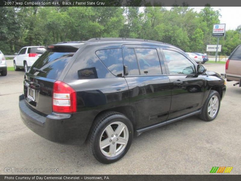 Black / Pastel Slate Gray 2007 Jeep Compass Sport 4x4