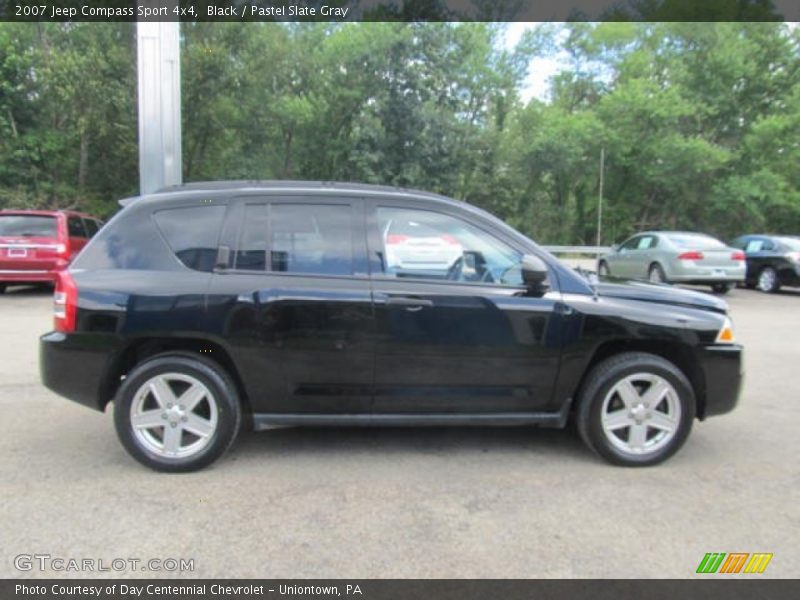 Black / Pastel Slate Gray 2007 Jeep Compass Sport 4x4