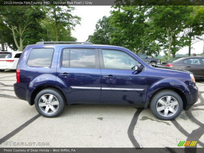  2013 Pilot Touring 4WD Obsidian Blue Pearl