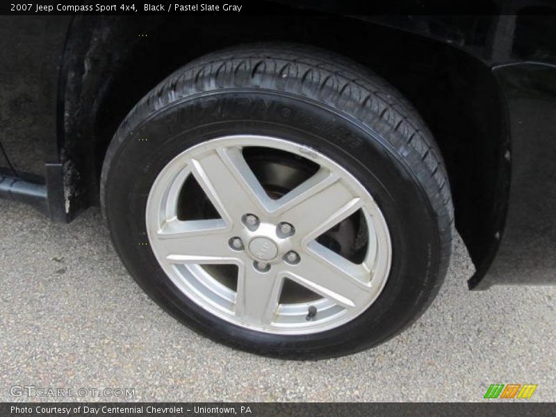 Black / Pastel Slate Gray 2007 Jeep Compass Sport 4x4