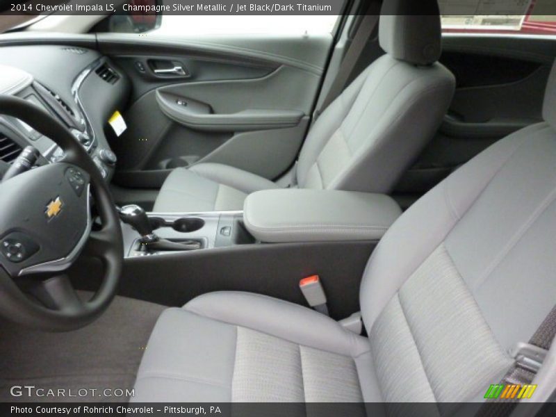 Front Seat of 2014 Impala LS