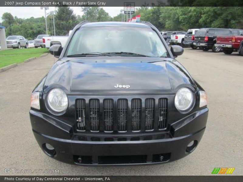 Black / Pastel Slate Gray 2007 Jeep Compass Sport 4x4