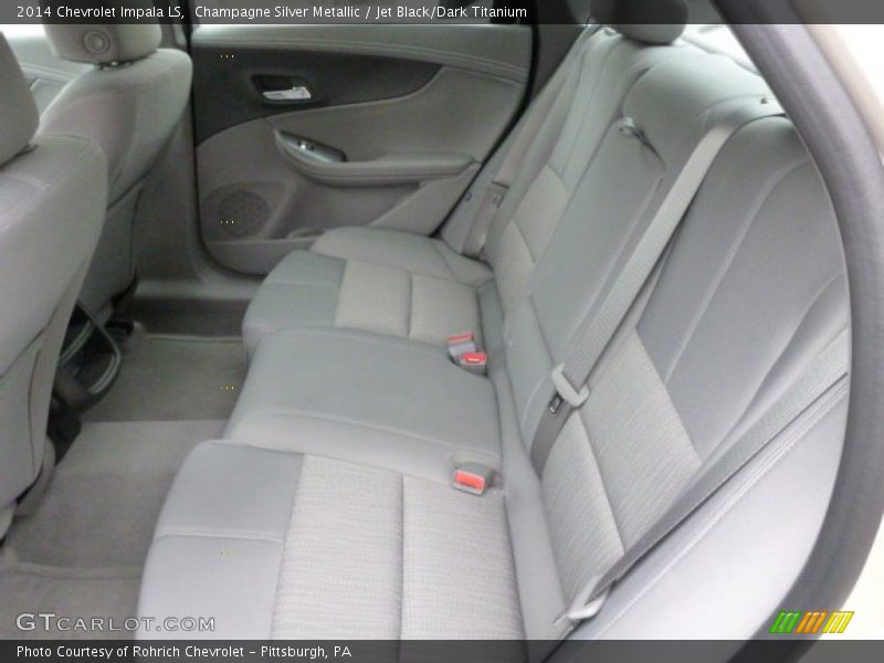 Rear Seat of 2014 Impala LS