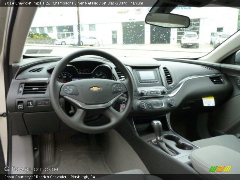 Dashboard of 2014 Impala LS