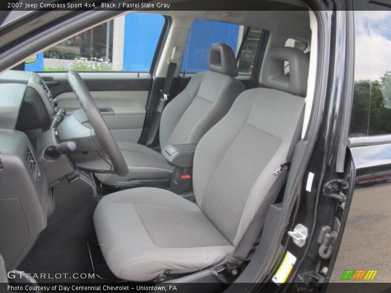 Black / Pastel Slate Gray 2007 Jeep Compass Sport 4x4