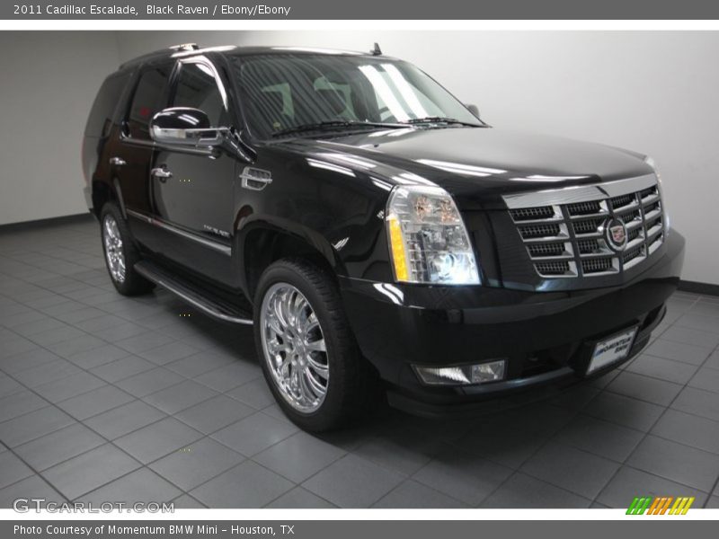 Black Raven / Ebony/Ebony 2011 Cadillac Escalade