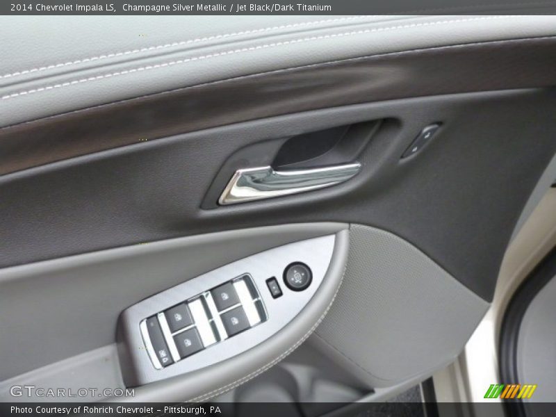 Champagne Silver Metallic / Jet Black/Dark Titanium 2014 Chevrolet Impala LS