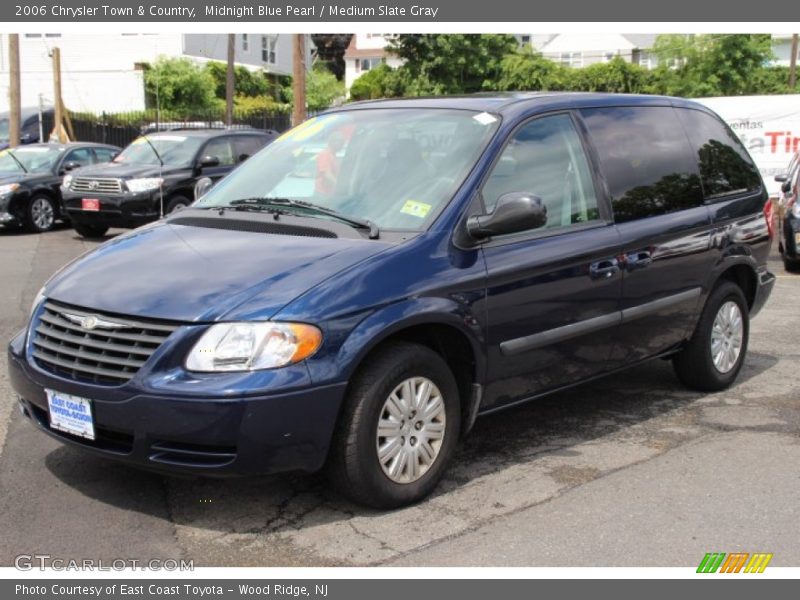 Midnight Blue Pearl / Medium Slate Gray 2006 Chrysler Town & Country