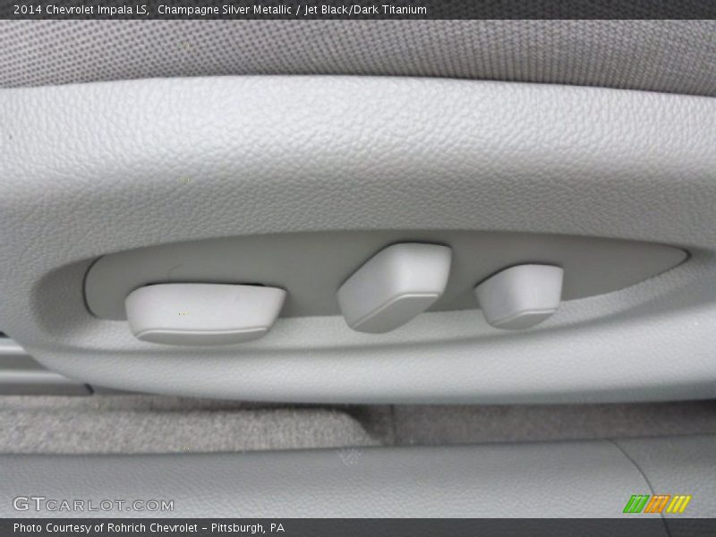 Champagne Silver Metallic / Jet Black/Dark Titanium 2014 Chevrolet Impala LS