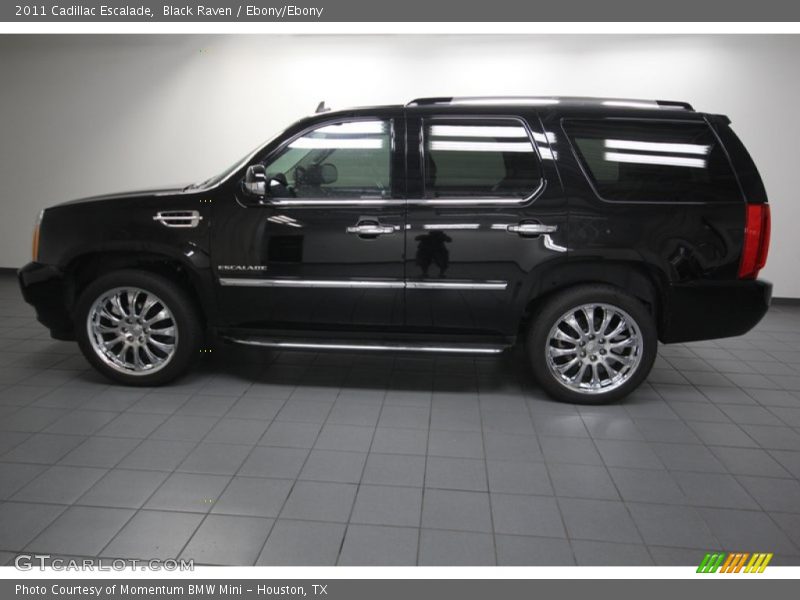 Black Raven / Ebony/Ebony 2011 Cadillac Escalade