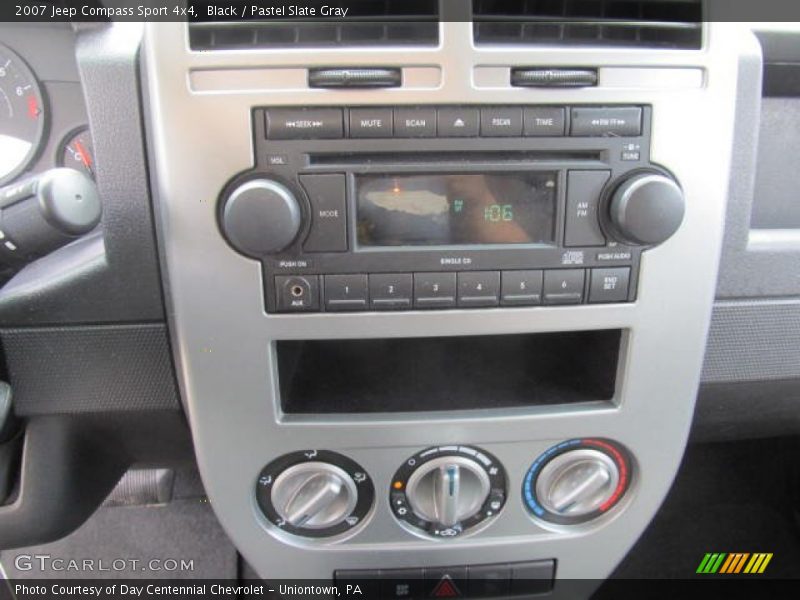 Black / Pastel Slate Gray 2007 Jeep Compass Sport 4x4